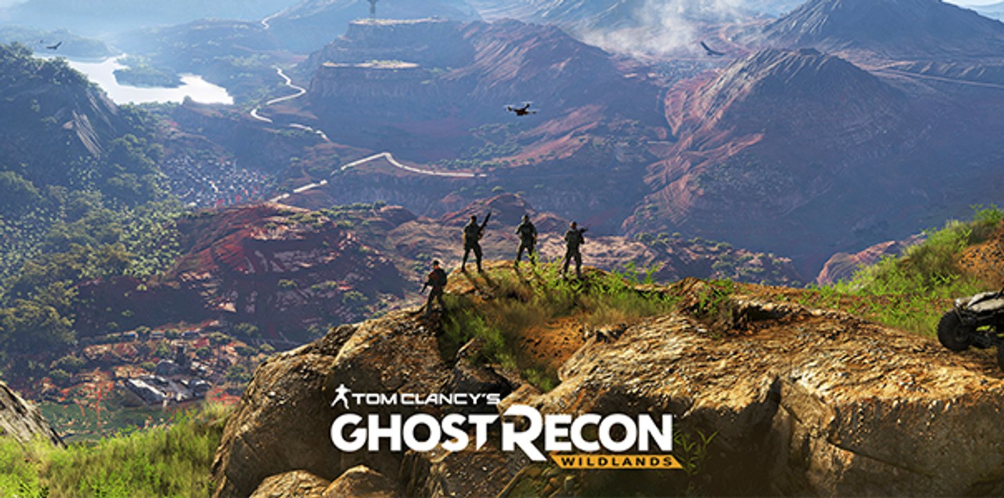 El extenso mundo abierto de Ghost Recon: Wildlands