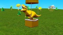 Dinosaur Color Air Balloons | Learn Colors with Balloons & Dinosaurs | Color Balloons for Kids
