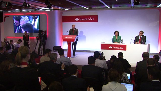 Banco Santander considera muy buenos sus resultados de 2016
