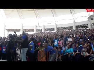 CLAIRE BAHI EN PRESTATION A LA FINALE DE TEMPO 2016