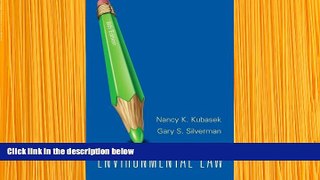 DOWNLOAD [PDF] Environmental Law (8th Edition) Nancy K. Kubasek Trial Ebook