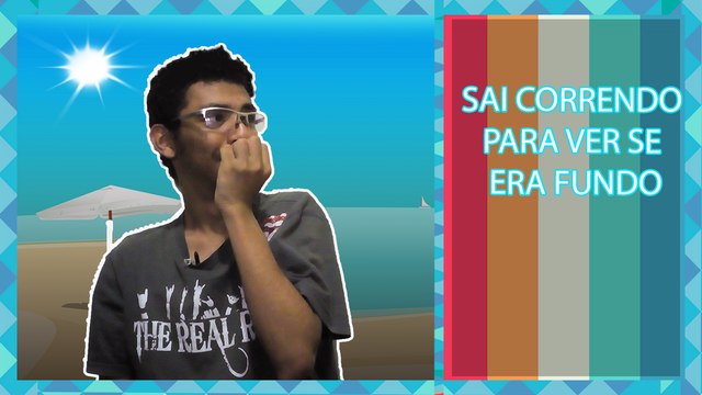 PRIMEIRA VEZ QUE VI O MAR FOI ALGO NUNCA VISTO MergulheNessa