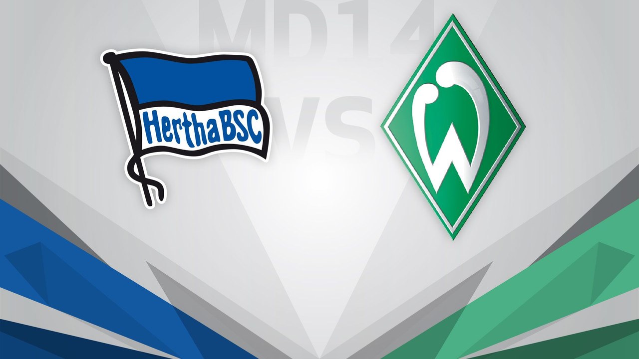 12tes Liga Hertha - Werder Bremen