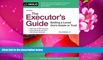 READ book The Executor s Guide: Settling a Loved One s Estate or Trust Mary Randolph J.D. For Ipad