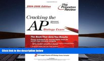 Audiobook  Cracking the AP Biology Exam, 2004-2005 Edition (College Test Prep) For Kindle