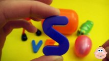 Kinder Surprise Egg Learn A Word! Lesson V Teaching Spelling & Letters Unwrapping Eggs & Toys