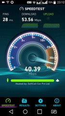 Speed test #2jio giga fiber..using speedtest.net