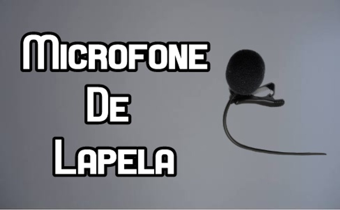 Como Fazer Um Microfone De Lapela