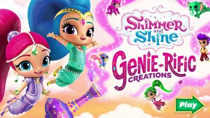 Shimmer and Shine Games - Creative Genie Maker - Nick Jr Games