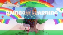 Плей-doh как сделать радугу Звезда эскимо творческие поделки для детей RainbowLearning