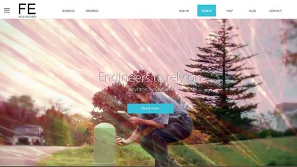 Field Engineer Sign up process