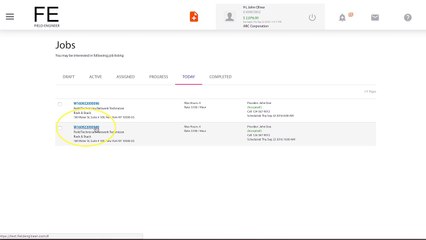 Field Engineer Business Complete Work Order