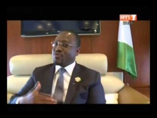 Le président de l'assemblée nationale, SE Soro Kigbafori Guillaume