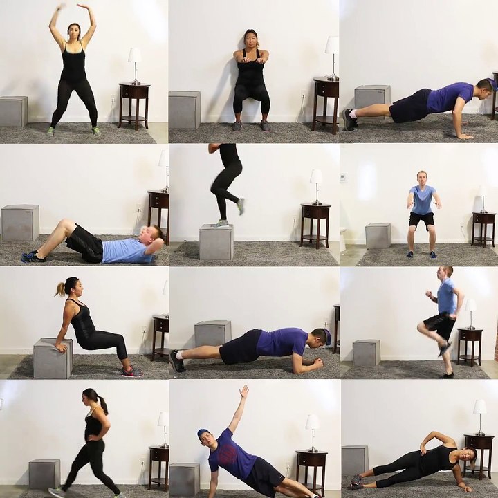 Full-Body Workout In 7 Minutes!