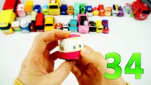 Learn Numbers 1 to 100 with Toy cars Disney cars Tayo Poli Toy story Spiderman Pokemon Star wars
