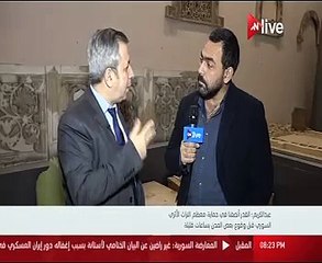 بالفيديو.. مدير آثار سوريا لـ"يوسف الحسينى": أنقذنا 400 تمثال ومئات القطع الأثرية قبل دخول داعش