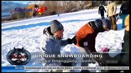 Cara Lain Bermain Snowboard
