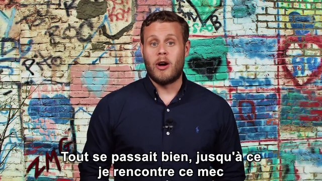 Un homme harcèle les femmes pendant un reportage contre le harcèlement de rue