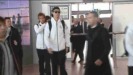 Real Madrid arrive in Vigo for Copa del Rey clash against Celta