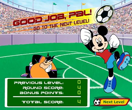 Soccer Fever – Mickey Games