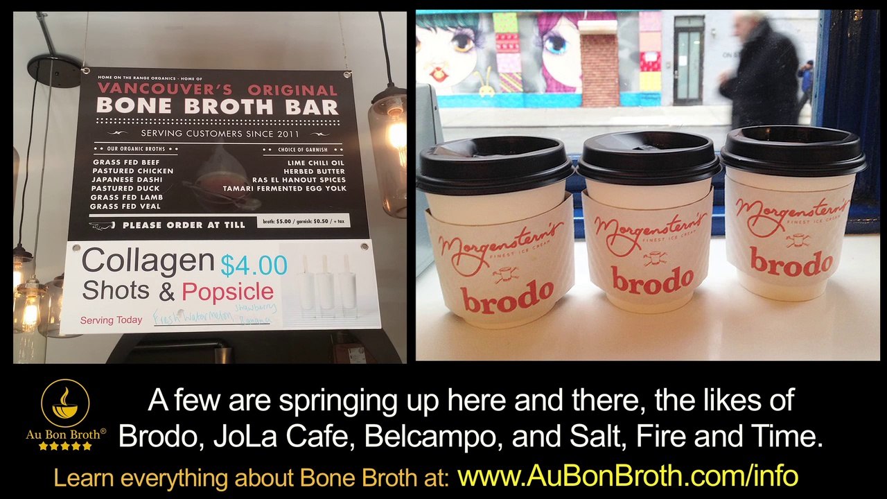 Is Bone Broth Replacing Starbucks? Bone Broth Now Arriving at Restaurants, Bars & Shops