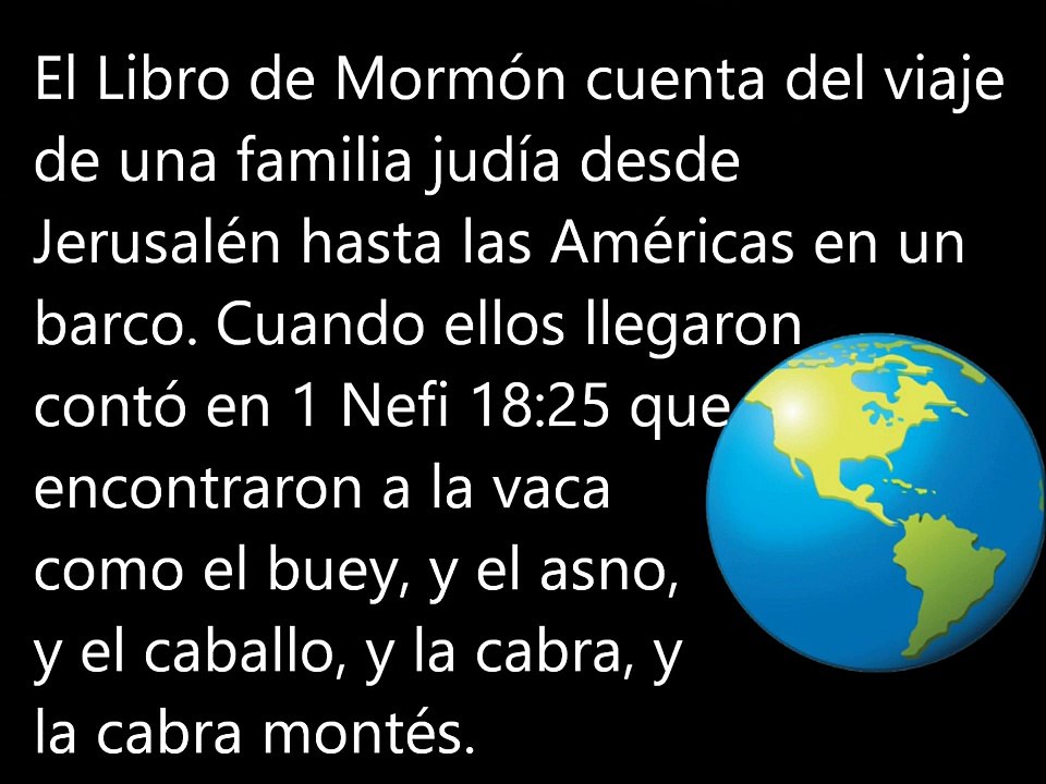 Animales Del Libro De Mormón