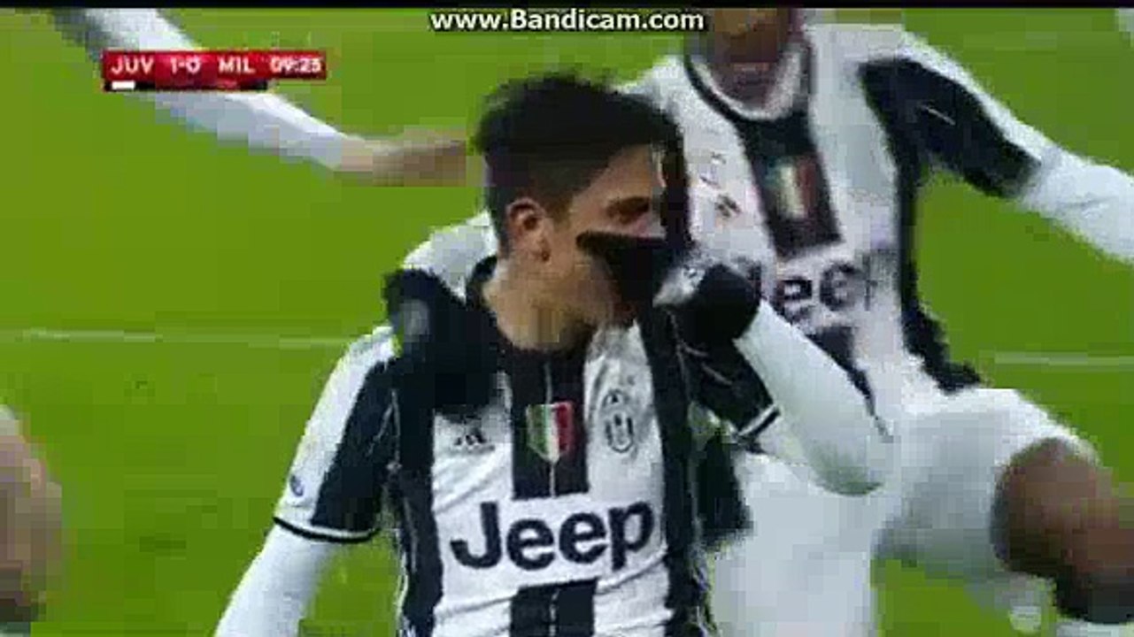 Paulo Dybala Amazing Goal HD - Juventus 1-0 AC Milan - 25.01.2017 HD