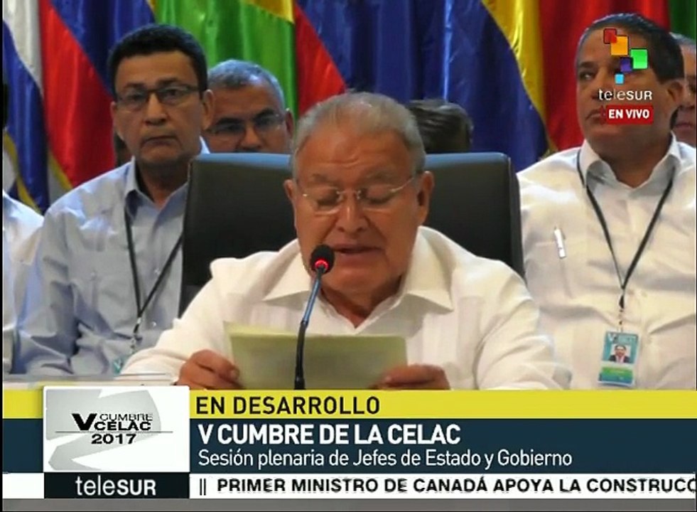 Ratifica El Salvador en CELAC compromiso con la integración