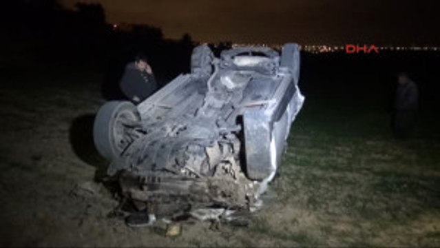 Otomobil Uçuruma Yuvarlandı: 1 Ölü, 1 Yaralı