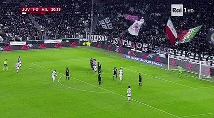 Pjanić gol Juventus - Milan (25.1.2017)