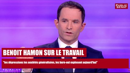 REPLAY. Benoit Hamon sur le travail: "les dépressions les anxiétés généralisées, les burn-out explosent aujourd'hui"