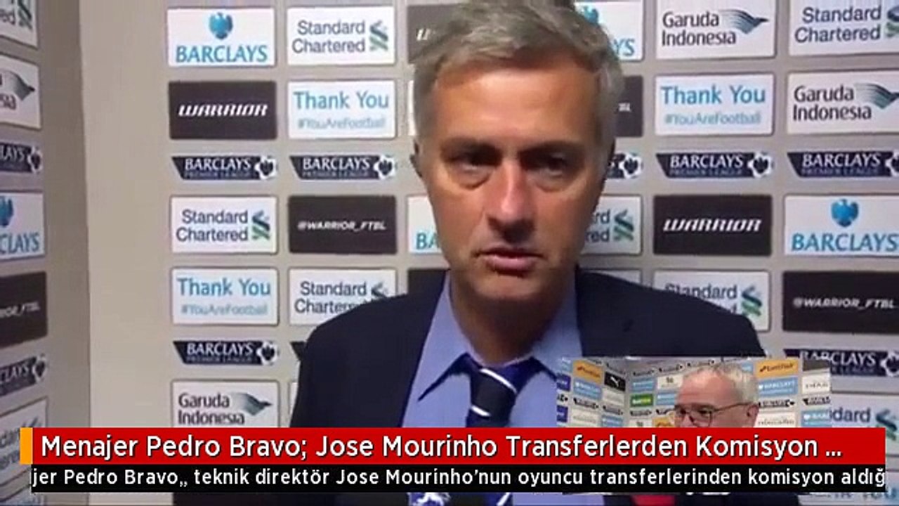 Menajer Pedro Bravo: Jose Mourinho Transferlerden Komisyon Alıyor