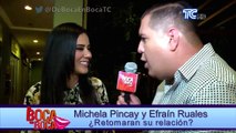 Michela Pincay nos cuenta si es que existe un acercamiento entre ella y Efrain Ruales