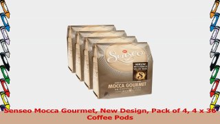 Senseo Mocca Gourmet New Design Pack of 4 4 x 36 Coffee Pods 1dab5097