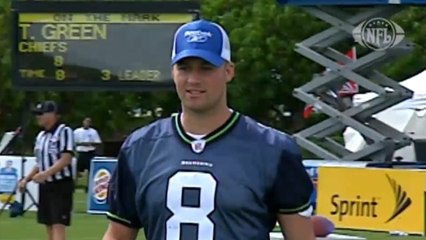 2006 Pro Bowl On the Mark competition: Matt Hasselback