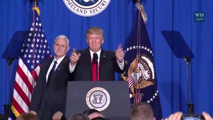 Watch Donald Trump Announces Border Wall Full Speech