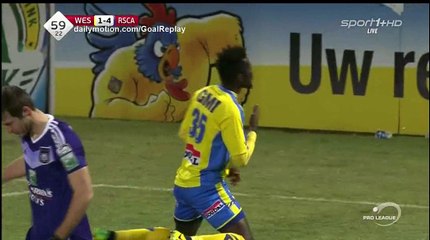 Silvere Ganvoula Goal HD - Westerlo 2 - 4 Anderlecht - 25.01.2017