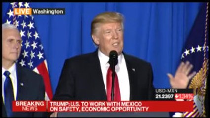 Trump, 'Meksika Duvarı' Kararını Imzaladı