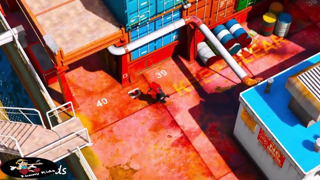 Caminhões Para Crianças Com Super heróis Divertidos E Rimas Infantis Para Crianças