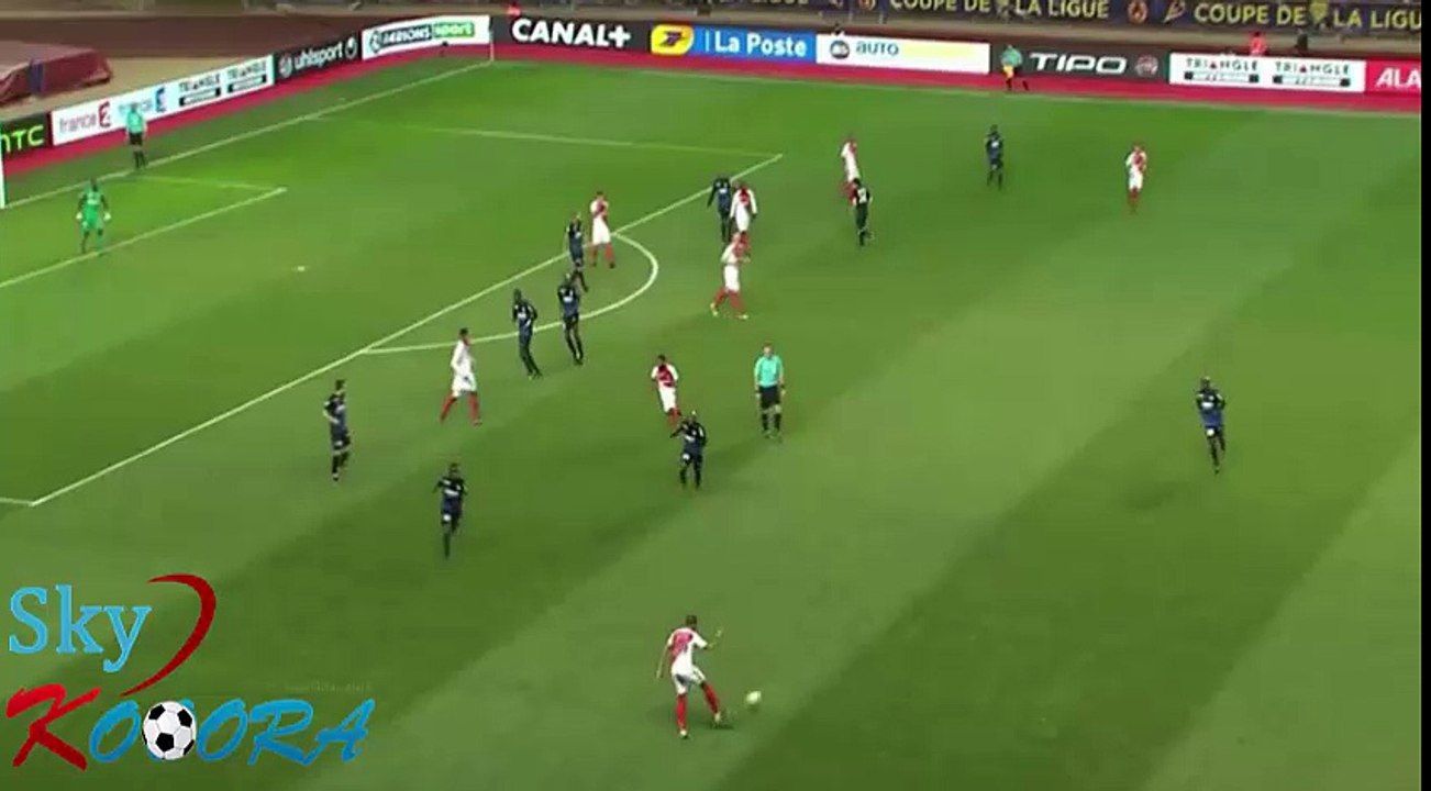 AS Monaco 1-0 AS Nancy Lorraine - Tous Les Buts , All Goals (25/01/2017)