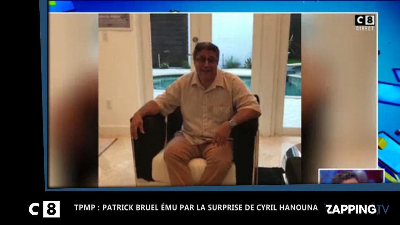 TPMP : Patrick Bruel très ému par la surprise de Cyril Hanouna (vidéo)