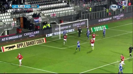 Derrick Luckassen Goal HD - AZ Alkmaar 1 - 0 Heerenveen - 25.01.2017