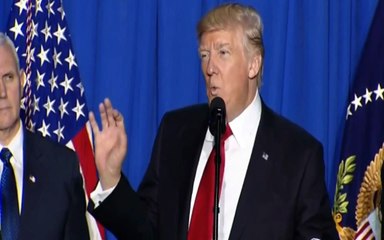 BREAKING NEWS President Donald Trump Speech Today , after signing executive orders on immigration.