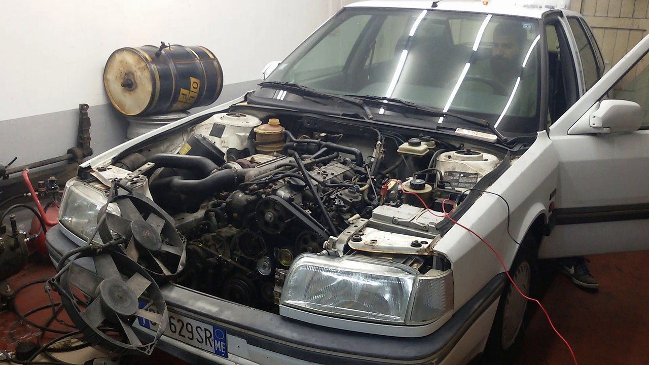 Renault 21 courroie distribution neuf moteur j8s démarage