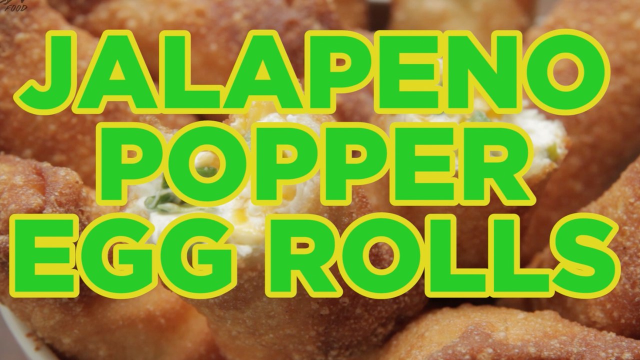 How to Make Jalapeno Popper Egg Rolls - Full St...