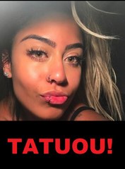 IRMÃ DE NEYMAR TATUA O PROPRIO ROSTO NO BRAÇO!