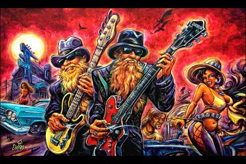 ZZ Top Blue Jeans blues mix