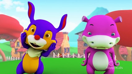 Little Peter Rabbit With Lyrics | 3D Nursery Rhymes for Kids and Children I Baby Songs