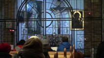 Adoracja Najświętszego Sakramentu w kościele św. Maksymiliana w Lubinie 25.01.2017.