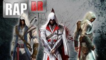 Rap dos Assassinos - Altair, Ezio e Connor (Assassin's creed) | Rap Gamer